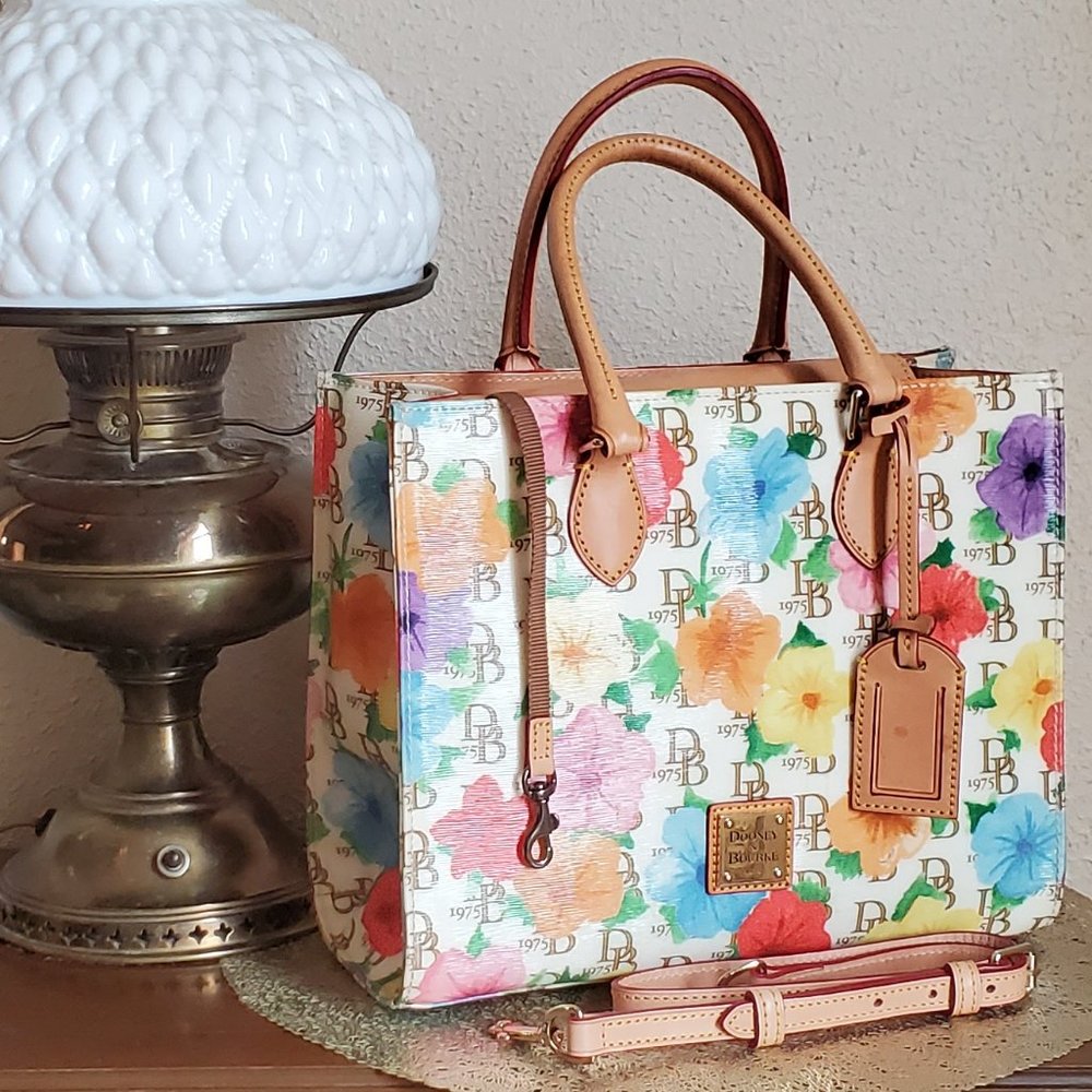 Dooney&Bourke Janine Floral Satchel